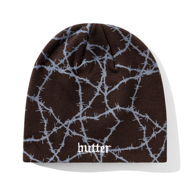 Butter Goods Wired Skully Beanie Black One Size Fits All