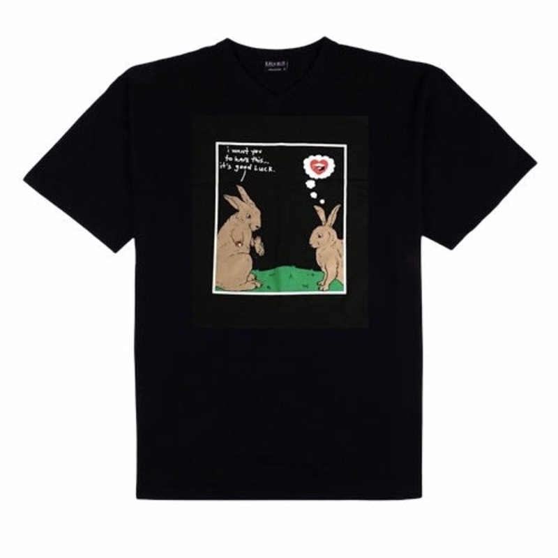 CONSOLIDATED GOOD LUCK T SHIRT BLACK S