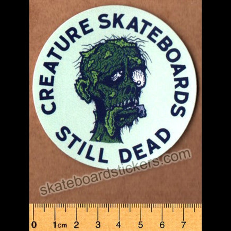 Creature – Return of the Fiend Skateboard Sticker