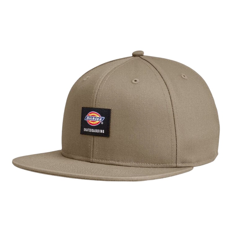 Dickies Skateboarding Flat Bill Cap Desert Sand OS