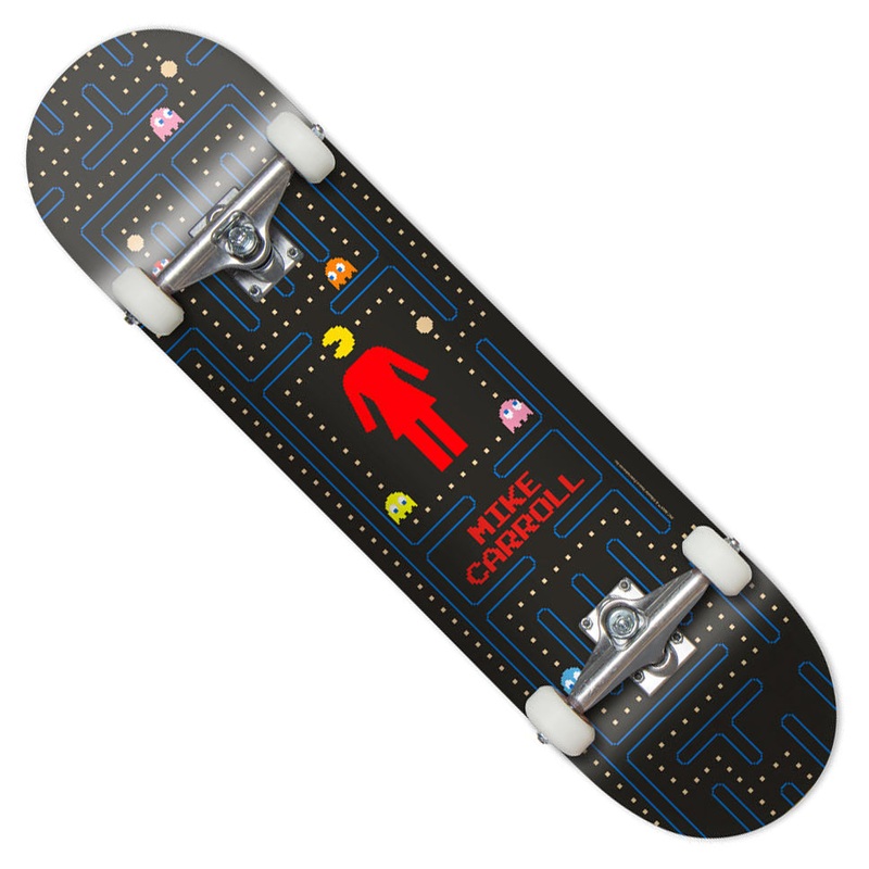 Girl Mike Carroll Pac-Man Complete Skateboard Black 8 x 31.875 WB:14.25
