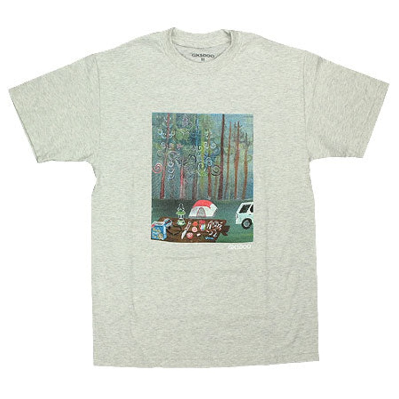 GX1000 Camping T-Shirt Ash Medium