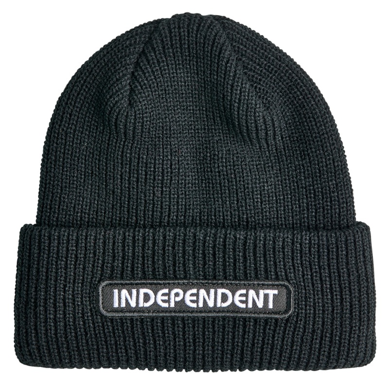 Independent B/C Groundwork Long Shoreman Beanie – Black Black