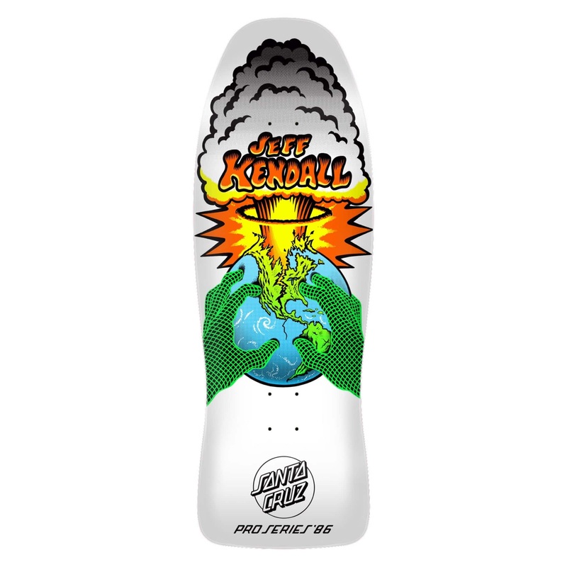 Kendall End of the World Reissue Skateboard Deck 10.0in x 29.7in Santa Cruz(PRE ORDER)