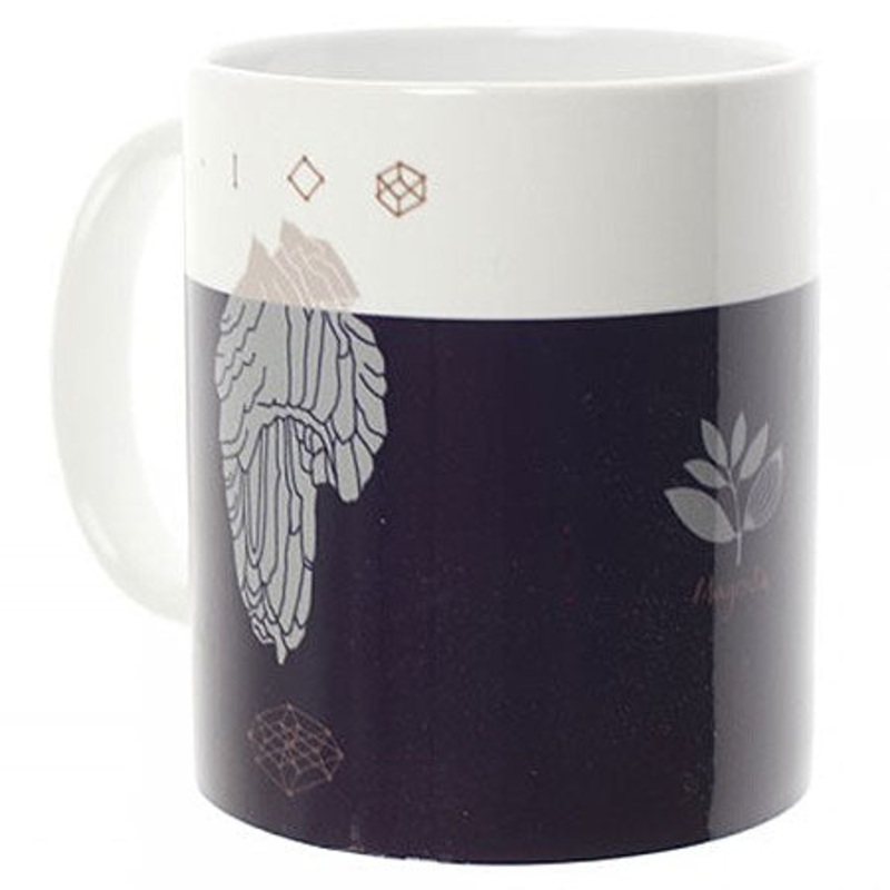 Magenta Iceberg Mug White One size fits all