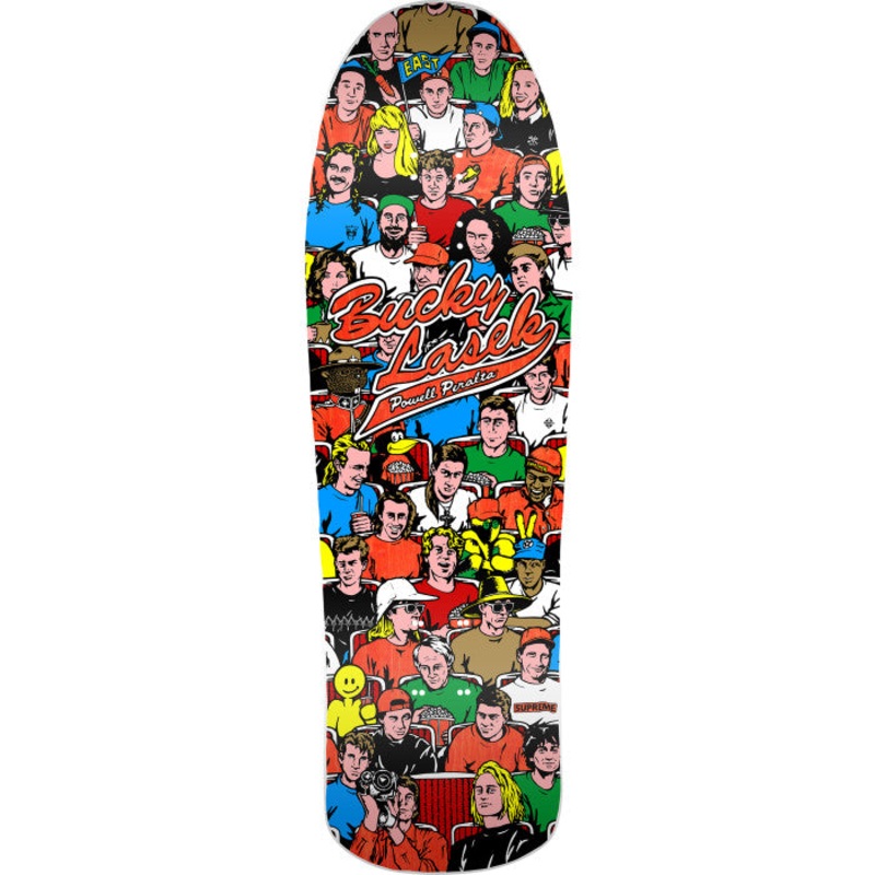 Powell Peralta Bucky Lasek Stadium Orange Stain 10″ Skateboard Deck