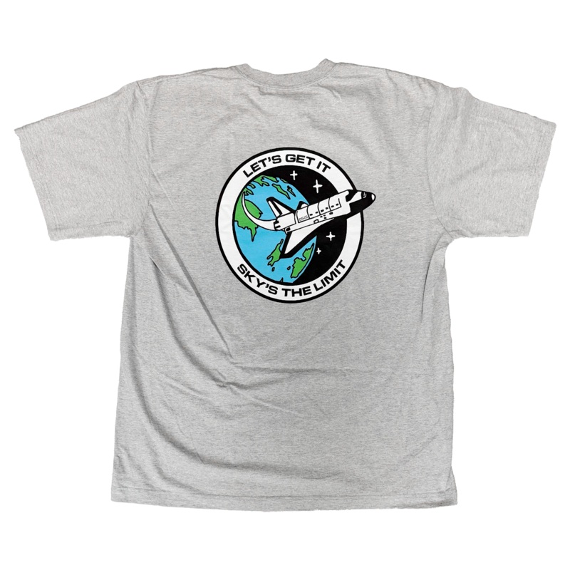 Quartersnacks Let’s Get It T Shirt Heather Grey Small