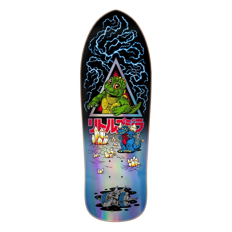 Santa Cruz x Godzilla Godzilla Jr. Natas 9.89″ Skateboard Deck