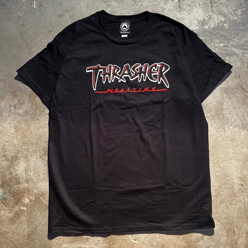 Thrasher – Slash T-Shirt – Black Small