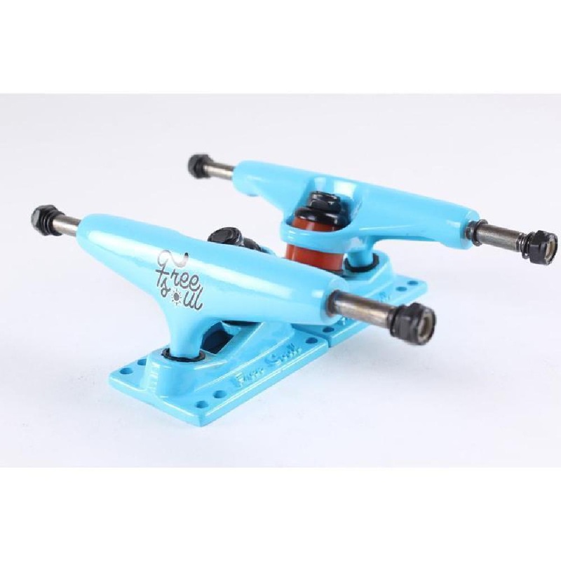 Blue Free Soul Skateboard Cruiser Trucks 5″ set of 2