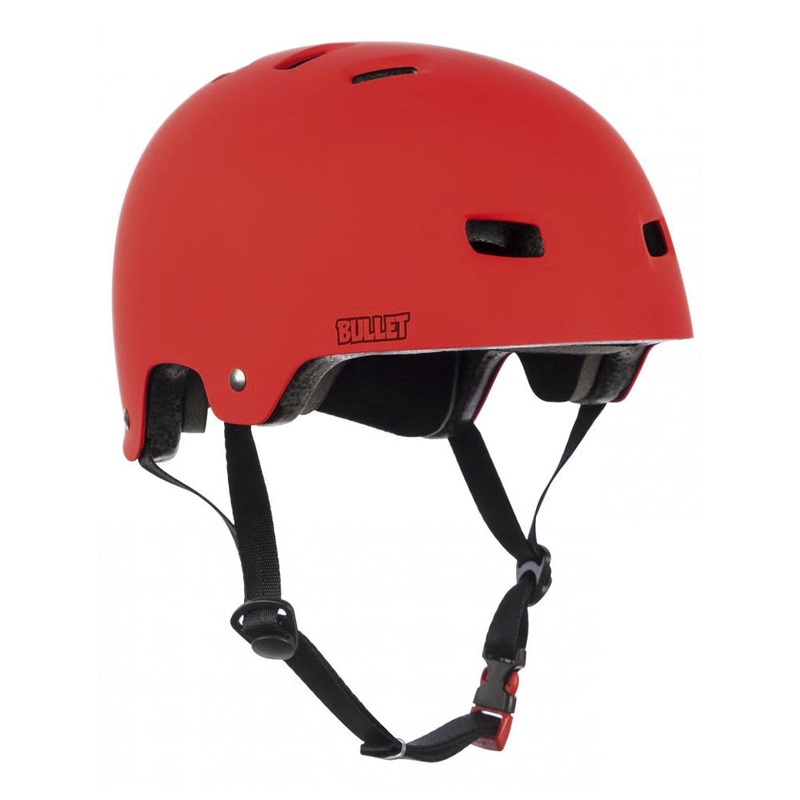 Bullet Deluxe Helmet T35 – Matt Red S / M