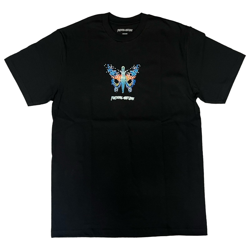 Fucking Awesome Butterfly T Shirt Black Medium