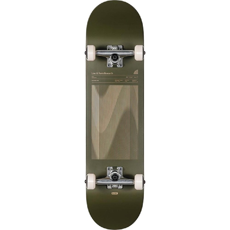 Globe G1 Lineform in Olive 8.0″ Complete Skateboard Complete