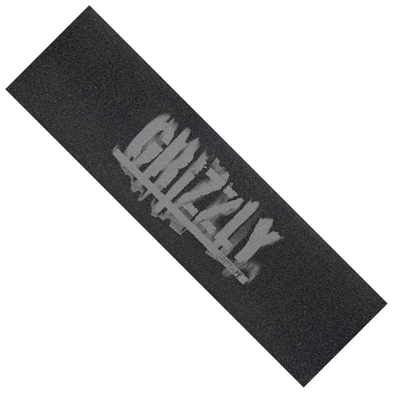 Grizzly Burn Out Stamp Grey Griptape Grey 9×33