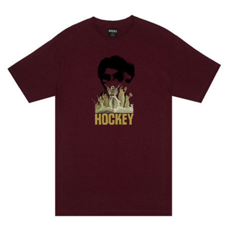 Hockey Serenade T Shirt Maroon Medium