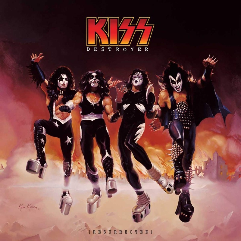 Kiss  Destroyer {Resurrected} Orange Translucent Color Vinyl LP Record