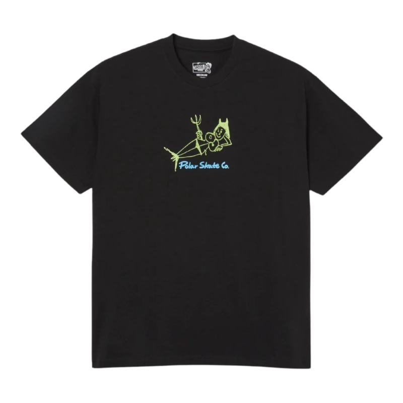 POLAR DEVIL WOMAN T SHIRT BLACK S