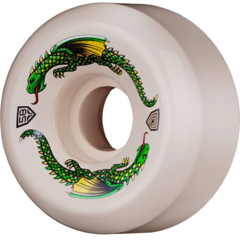 Powell Peralta Dragon Formula Wheels White 58MM 93A 58mm