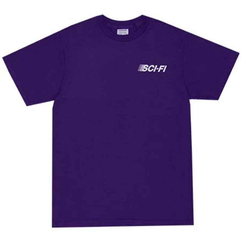 Sci-Fi Fantasy Institute T Shirt Purple Small