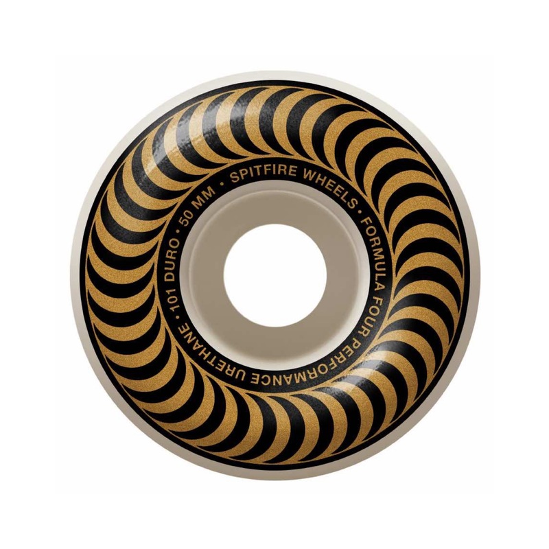 Spitfire Formula Four Classic 50mm 101a Skateboard Wheels 50mm Duro 101a Classic