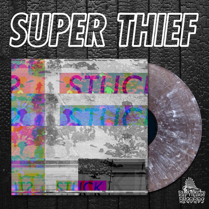 Super Thief – Stuck Black Ripple Color Vinyl LP Record