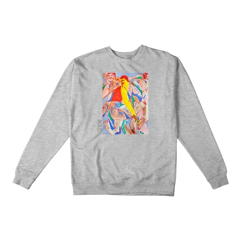THERE CREW SWEATER WAYS ASH GRAY S