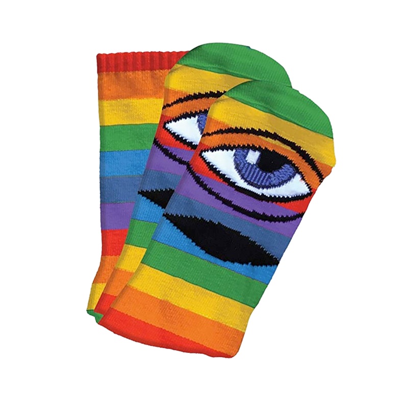 Toy Machine Socks – Sect Eye Rainbow