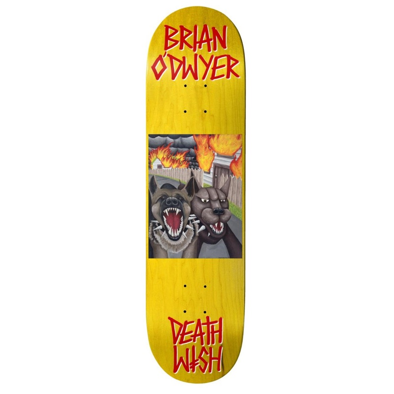 Deathwish Skateboards “Brian O’dwyer- All Screwed Up” 8.25″ Deck