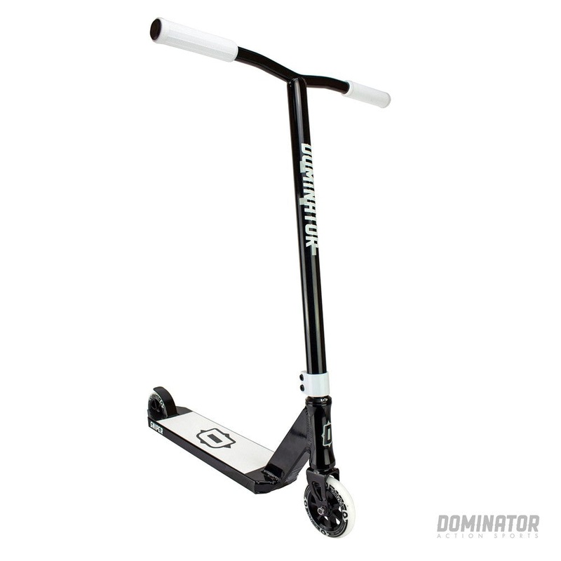 Dominator Sniper Complete Scooter – Black / White