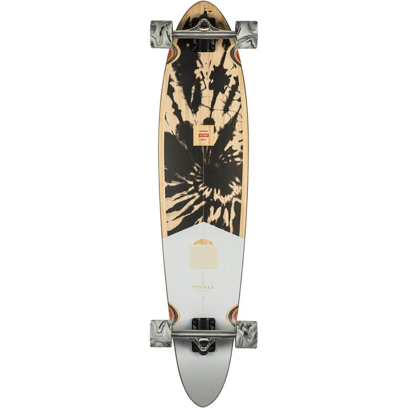 Globe Pinner Classic Bamboo/Black Dye 41″ Pintail Longboard Complete