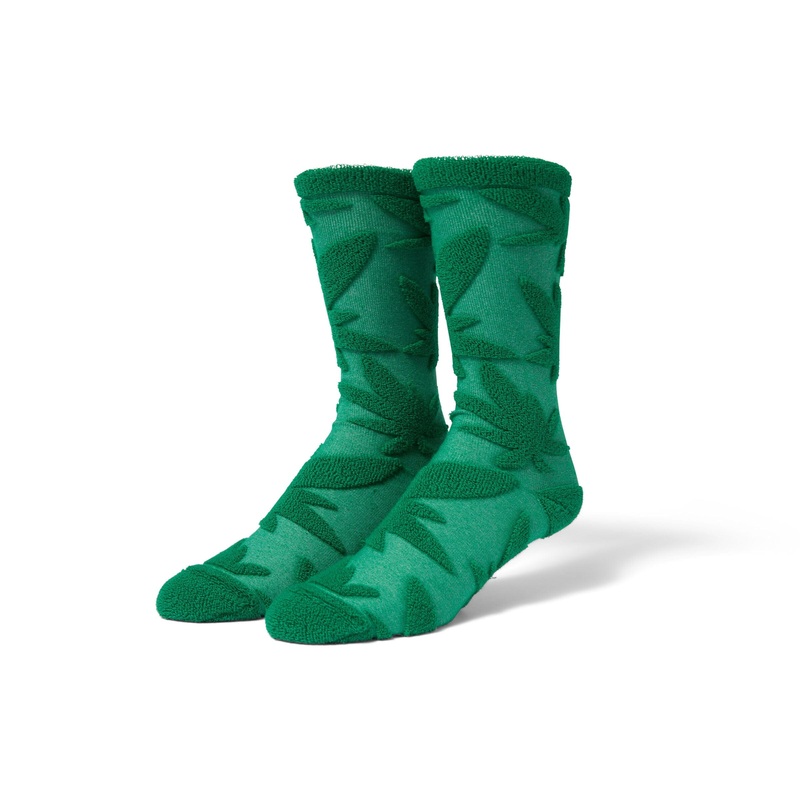 HUF Reverse Loop Abstract Sock Green