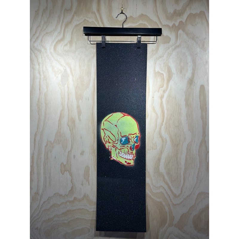 Moblow Griptape Side Skull Green Red