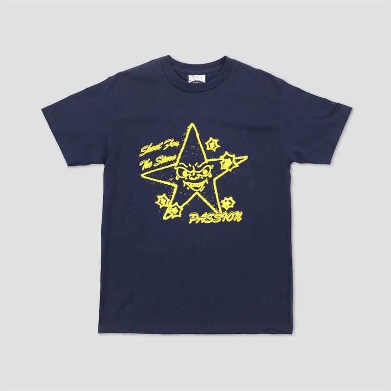 Passion Target Practice T-Shirt Navy Small