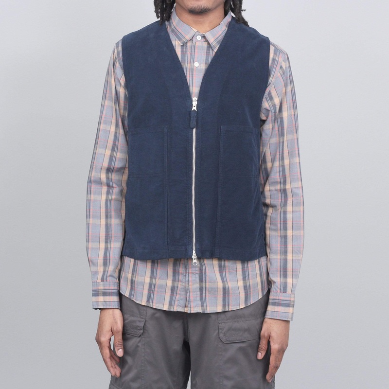 Pop Trading Wizard Vest Navy Small