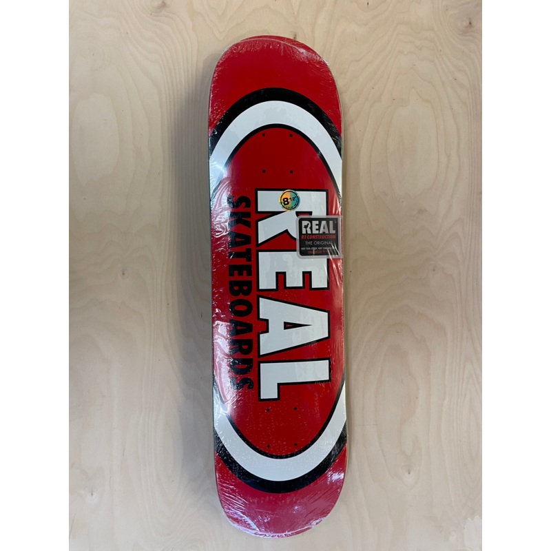 REAL TEAM CLASSIC OVAL SKATEBOARD 8.12 – 8.12 8.12