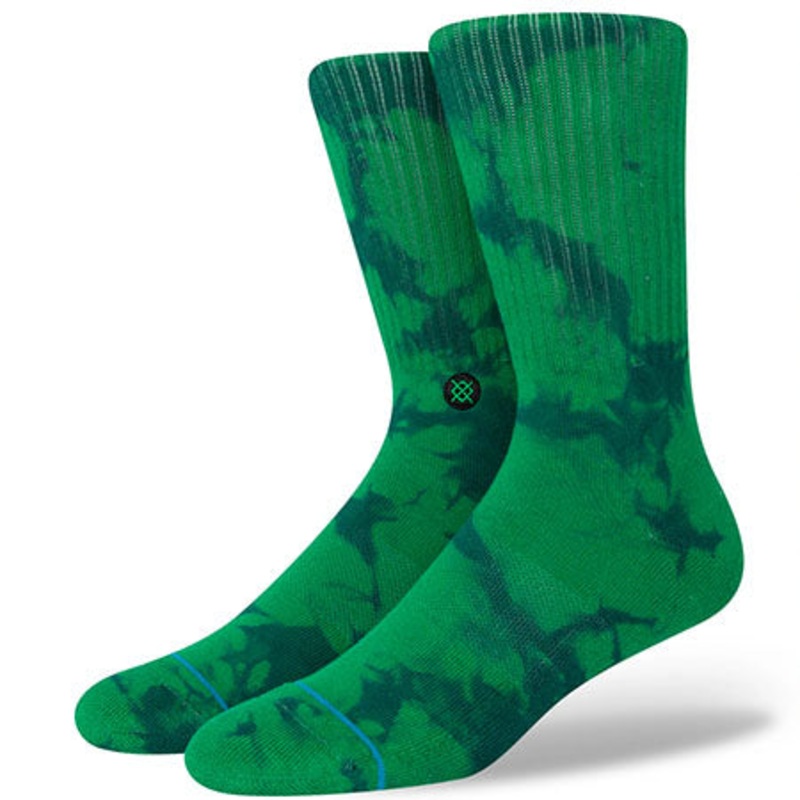 Stance Limpid Crew Socks Green Large