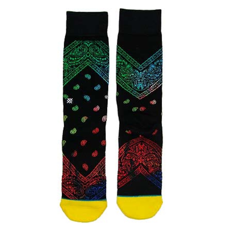 Stance One Love Crew-Socks Black Large