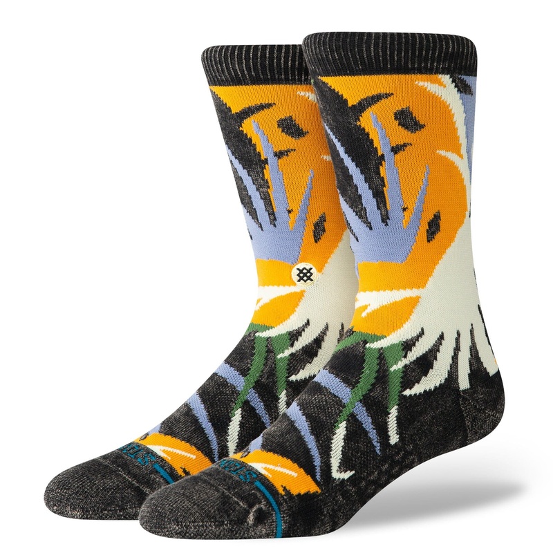 Stance Yacht Club Crew Sock Black M :: Men 6-8.5 / Women 8-10.5