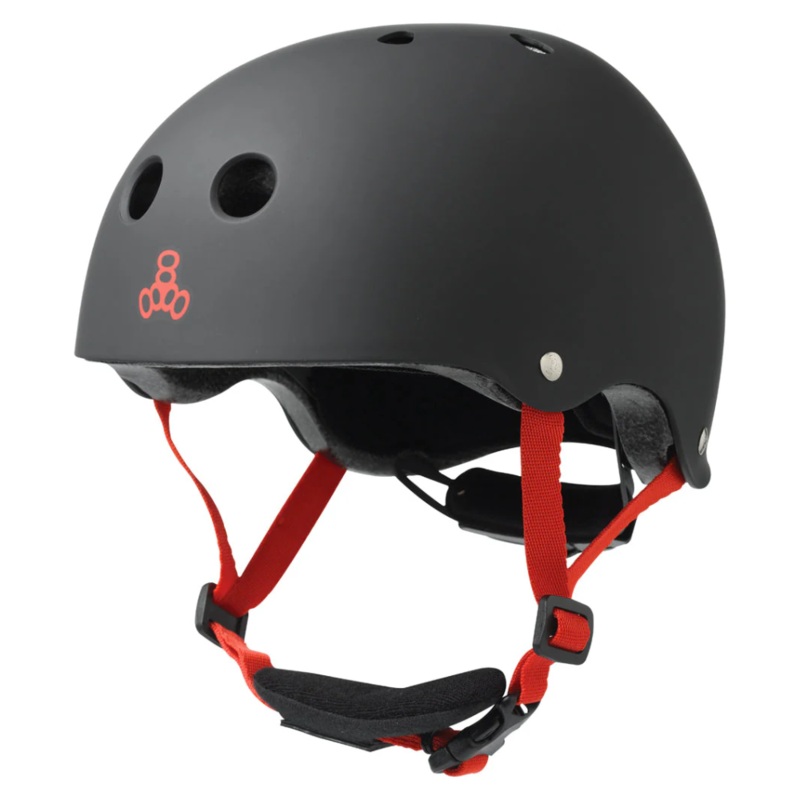 Triple 8 Lil 8 Helmet Black Matte YL