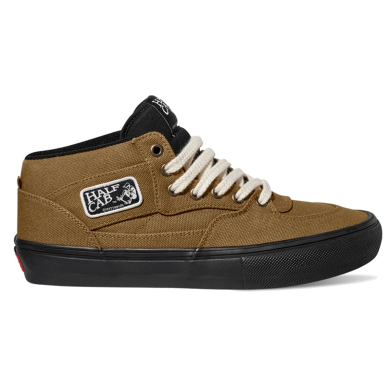 VANS HALF CAB DUCK CANVAS GOLDEN BROWN 9