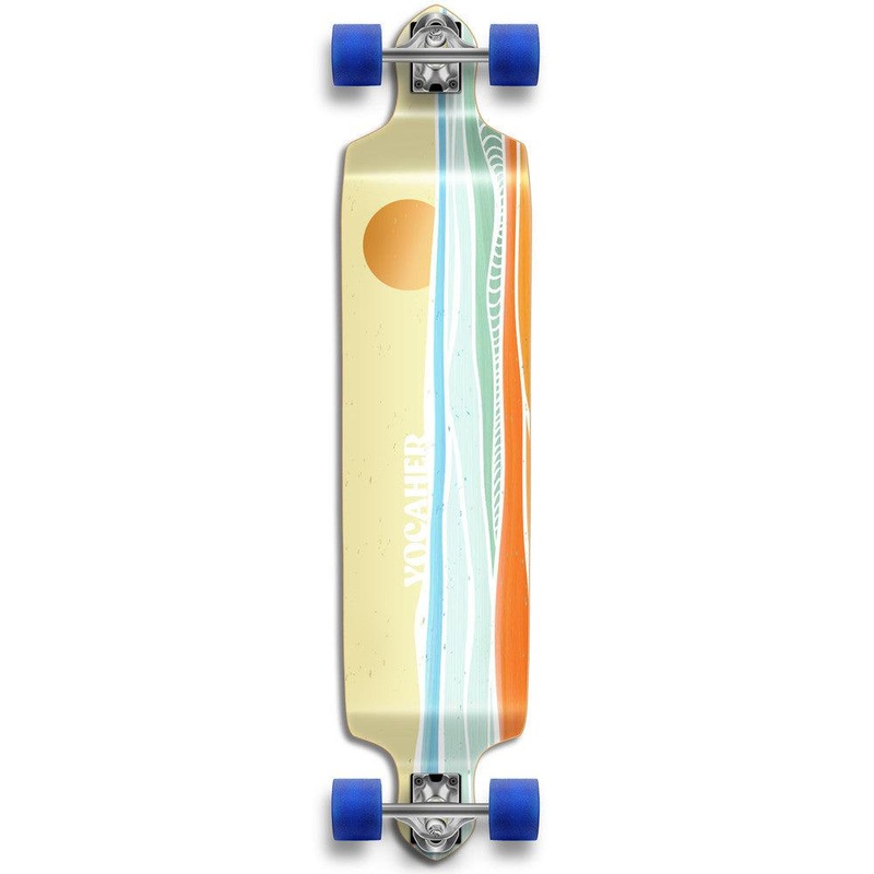 Yocaher Horizon Day 41.25″ Drop Down Longboard Complete