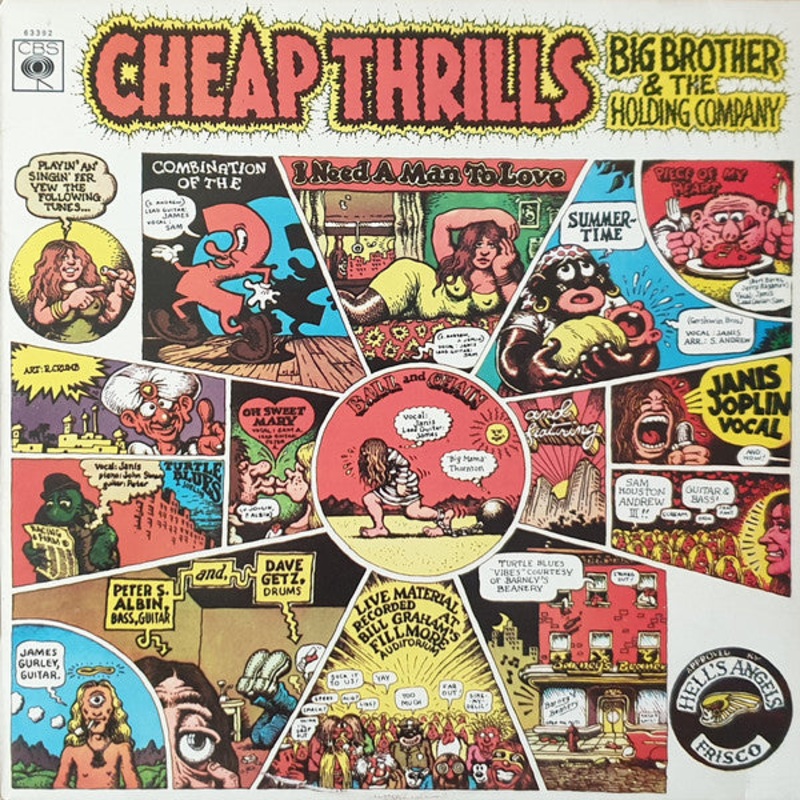 Big Brother & The Holding Company  Cheap Thrills [180G] Vinyl LP Record Janis Joplin
