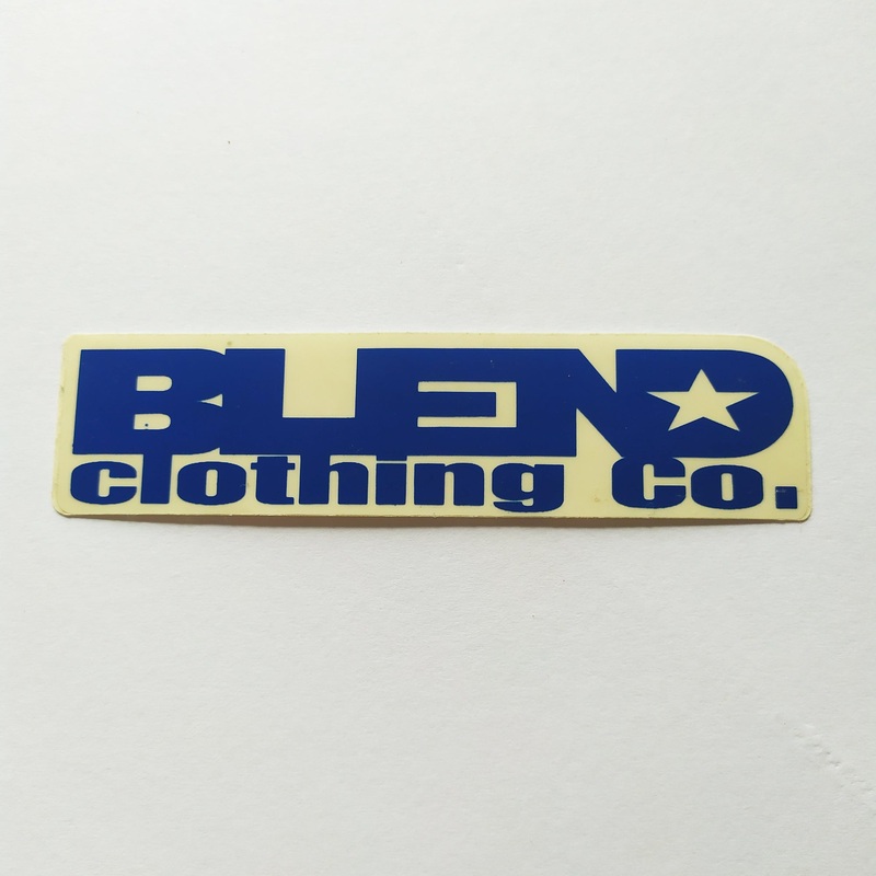 Blend Clothing Co. Skateboard Sticker