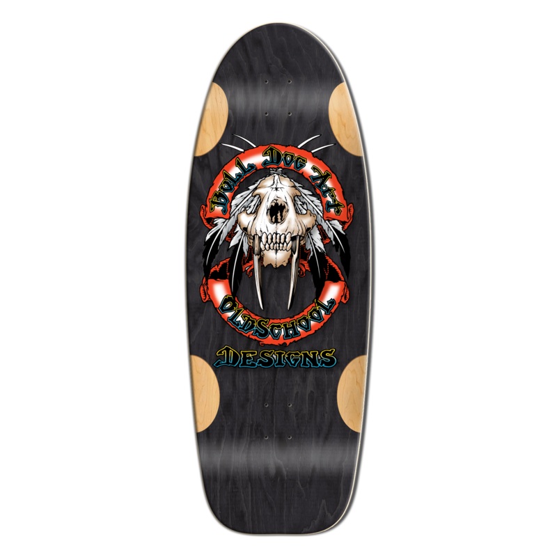 BullDog Designs “Sabertooth” 11.875″ Skateboard Deck