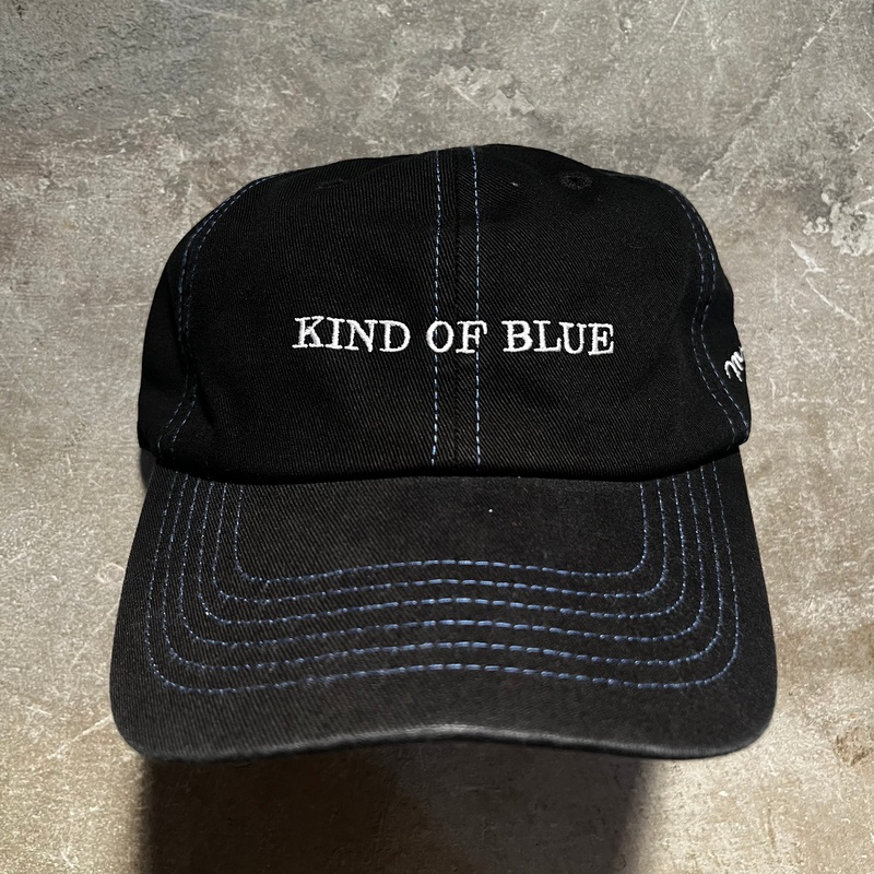 Butter Goods – Miles Davis King of Blue 6 Panel Cap – Black