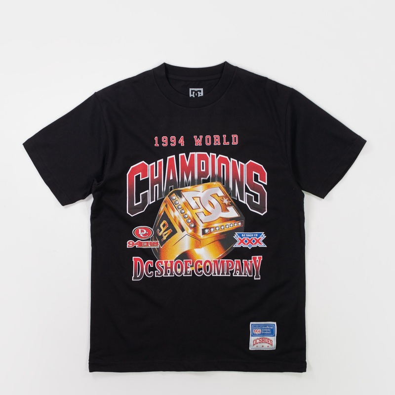 DC Champion Ring Short Sleeve T-shirt – Black S