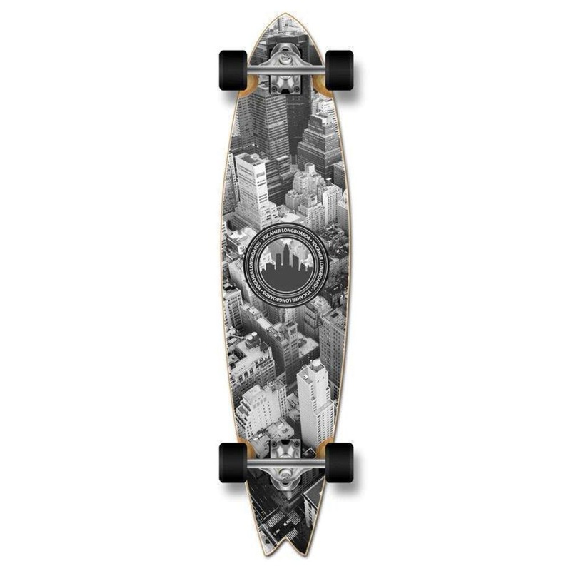Fishtail Longboard 40 inch New York from Punked – Complete Complete