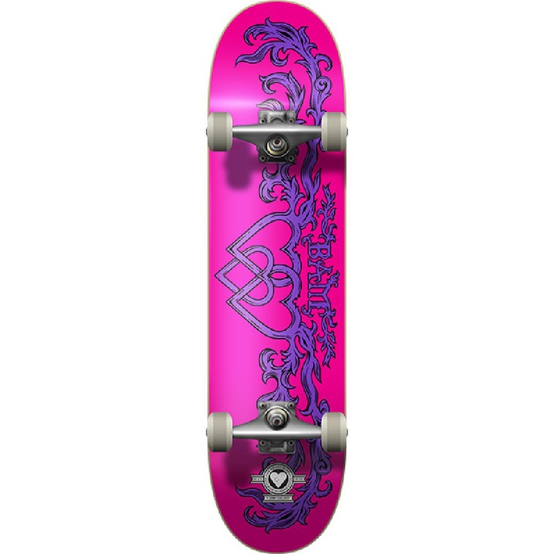 Heart Supply Bam Bamly Pink/Purple 7.75″ Skateboard Complete