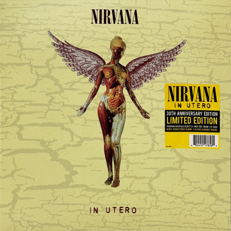 Nirvana – In Utero 180G 2xLP Vinyl LP Record