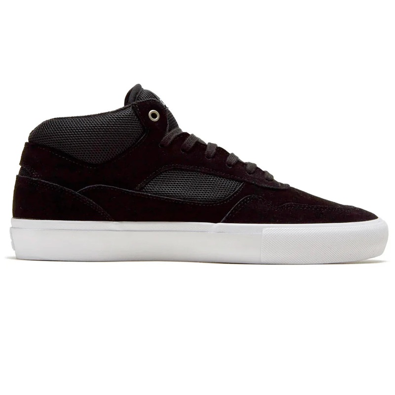 Opus Standard Mid Black/White Skateboard Shoes 7